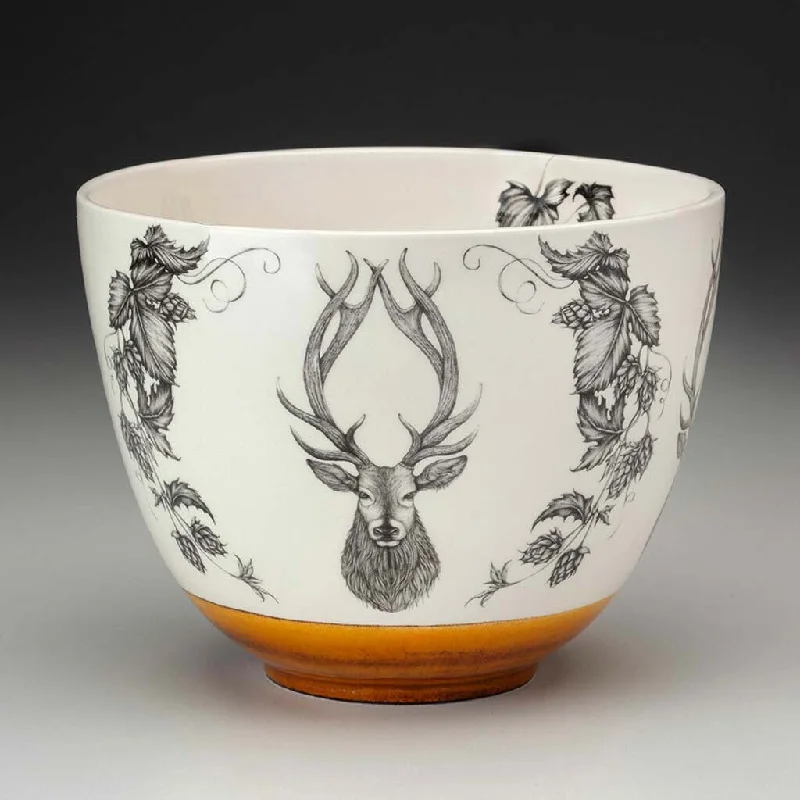 bamboo dinnerware for eco-conscious-Laura Zindel Medium Red Stag