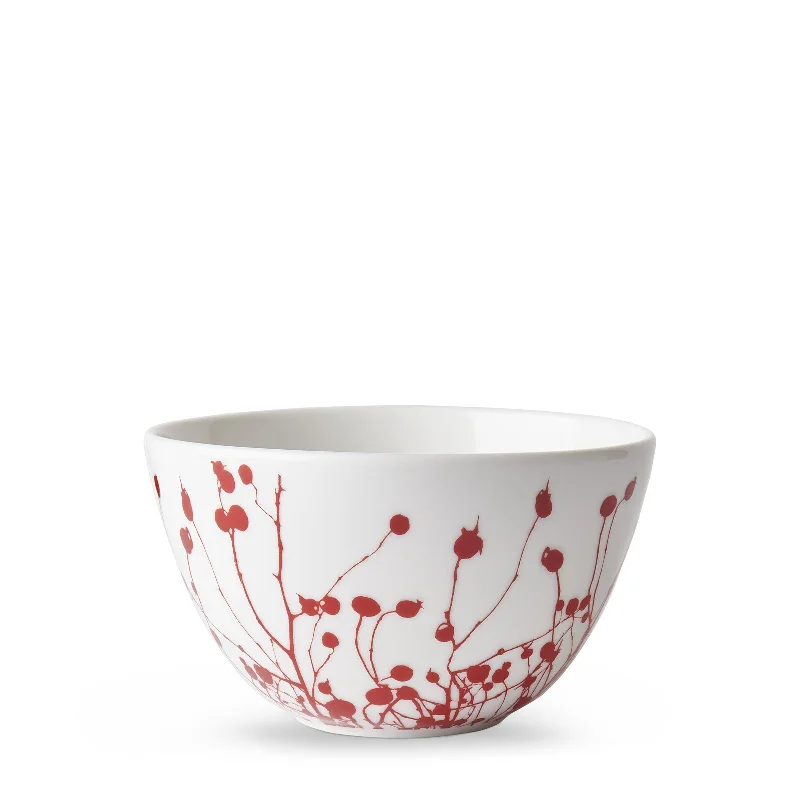 eco-friendly dinner plates for large groups-Winterberries Cereal Bowl