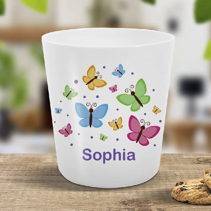 best mugs for tea drinkers-Butterfly Kids' Cup