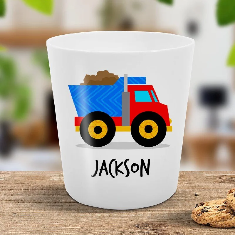 unique mugs for home decor-Truck Kids Cup