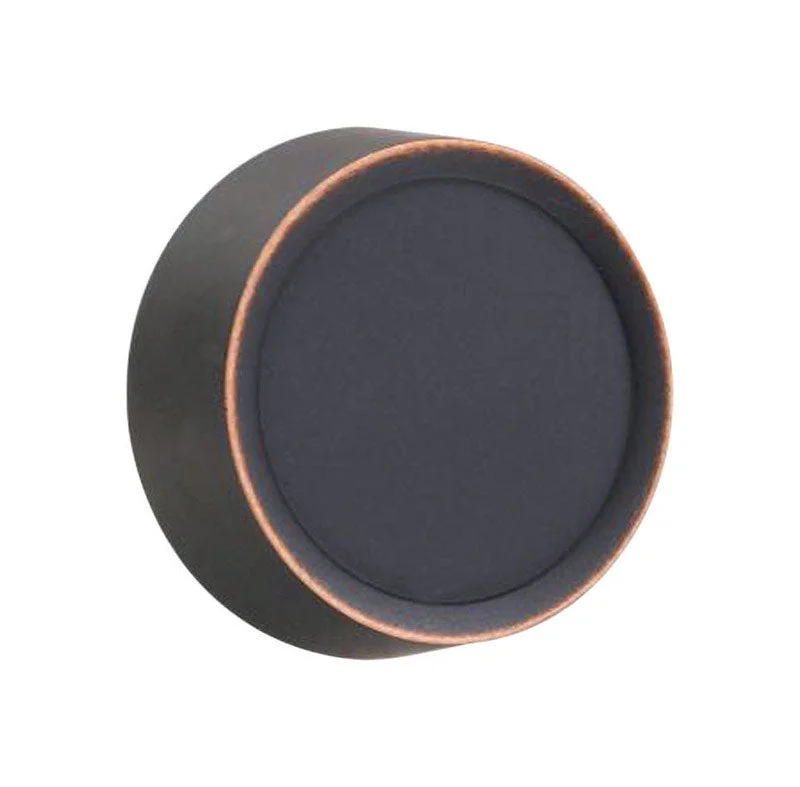 best dinnerware for casual dining-Amerelle Metallic Aged Bronze Replacement Knob Wall Plate for Standard Dimmer Switch