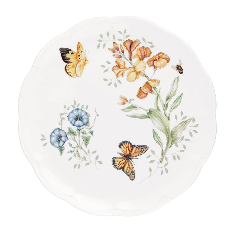 simple dinnerware for modern homes-Butterfly Meadow Monarch Dinner Plate