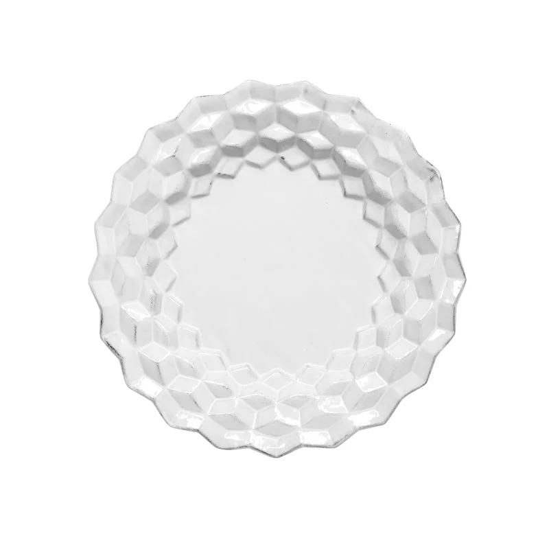 affordable melamine dinnerware-Cube Saucer