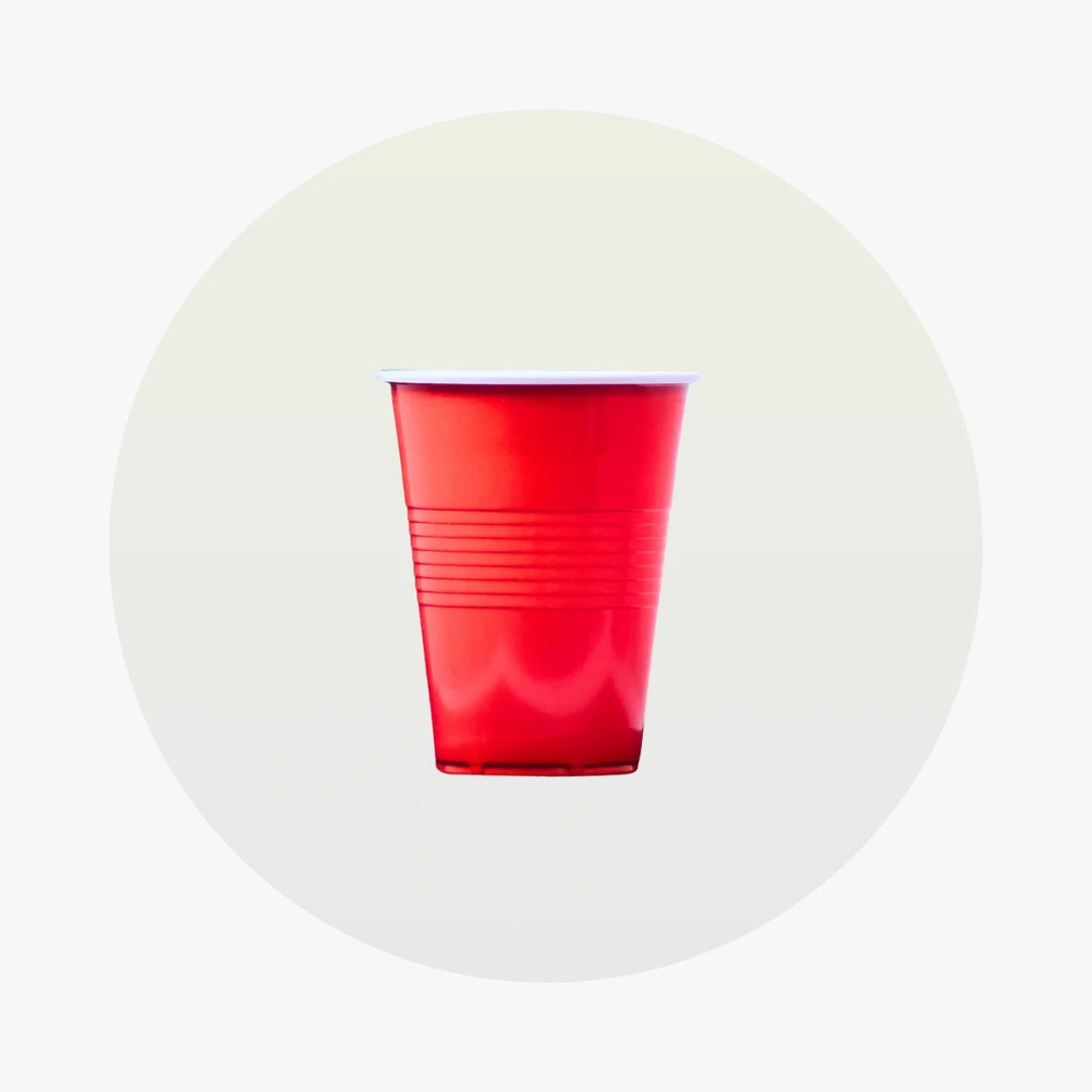 best mugs for coffee enthusiasts-RED PARTY CUPS | 16 Oz