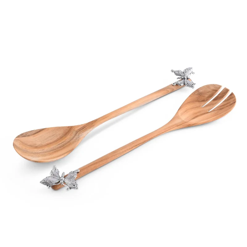 outdoor dinnerware set-Butterfly Salad Server