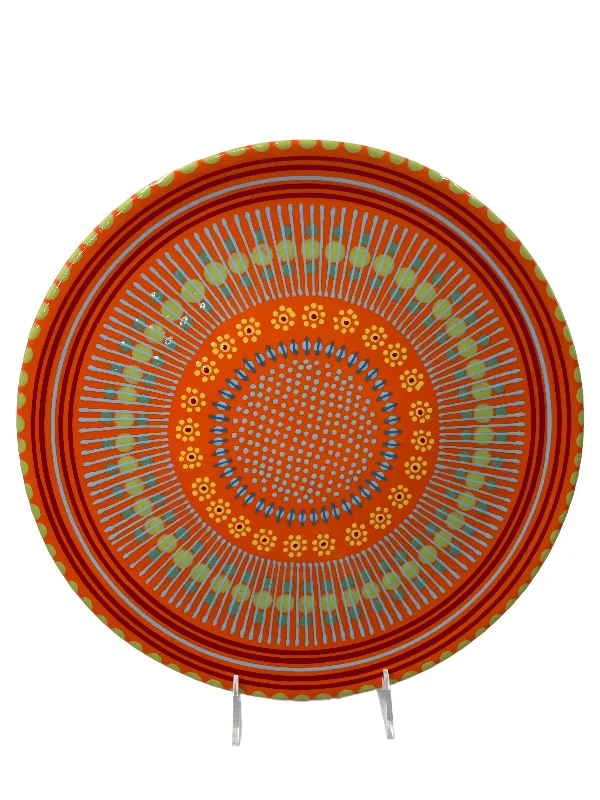 eco-friendly dinner plates for large groups-Classic Cake Plate 13"