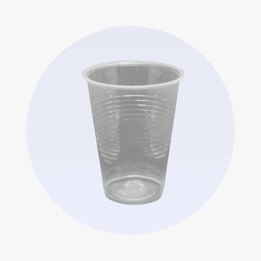 large coffee cups for morning-TRANSLUCENT PLASTIC PS CUPS | 12 oz