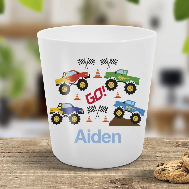 mugs for tea drinkers with infusers-Monster Truck Kids' Cup