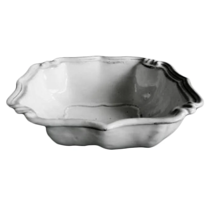 best outdoor dinnerware for camping-Régence Square Salad Bowl