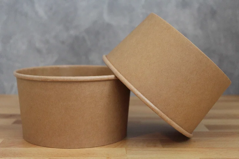 best dinnerware for special occasions-32oz Kraft Paper Salad Bowl (300pcs) | Take-Out Container