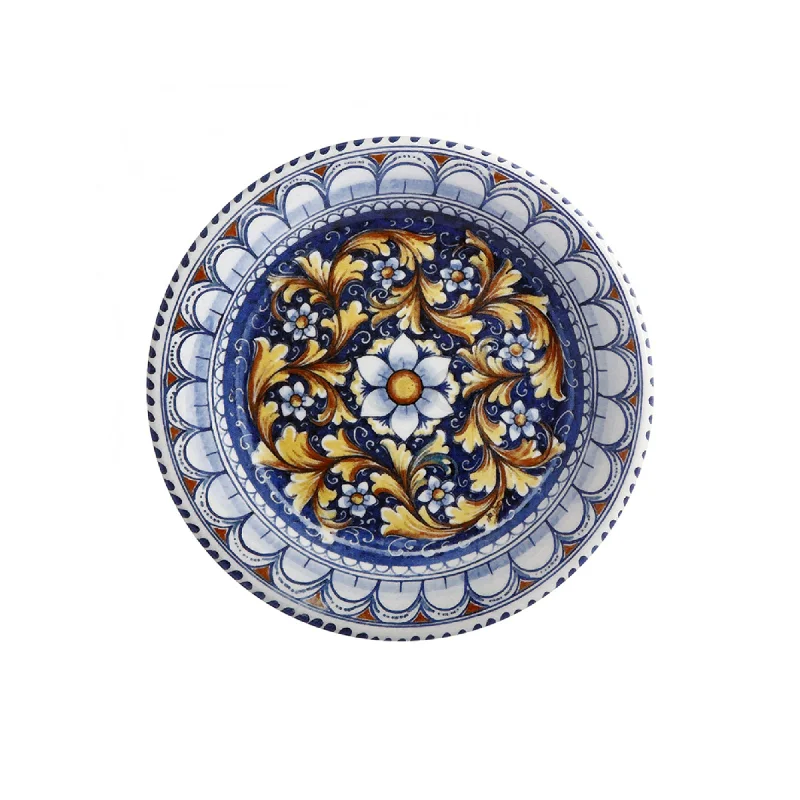 budget-friendly dinnerware-Maxwell & Williams Salerno 26.5cm Dessert Plate Blue