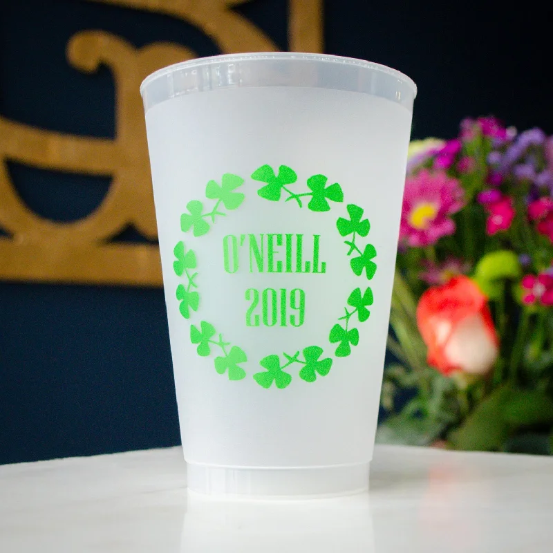 mugs for cozy mornings at home-St. Patrick's Day Party Shatterproof Plastic Cups