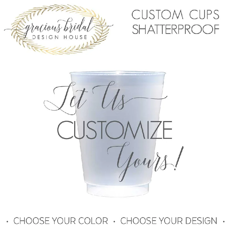 insulated travel mugs for hot drinks-Custom Shatterproof Cups