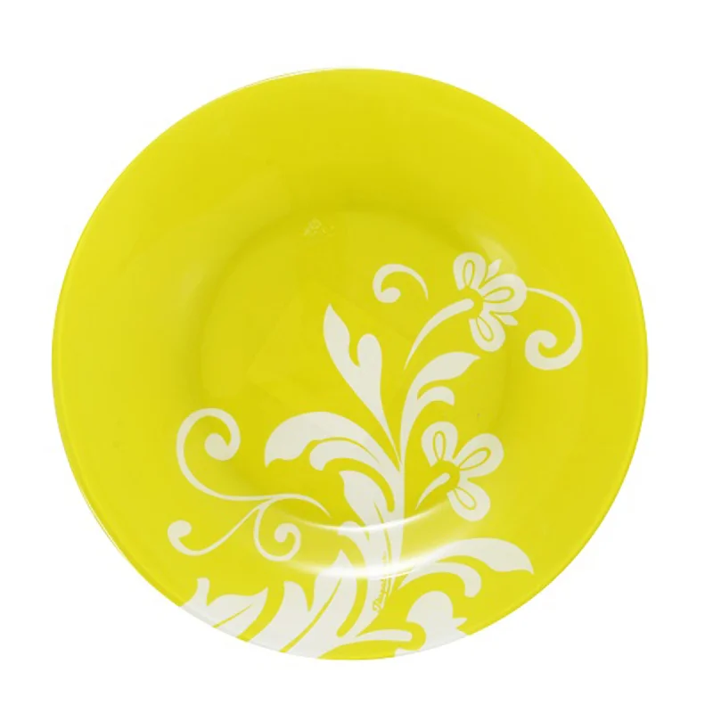 ceramic soup bowls set-Kitchen Life Side Plate Lime Green