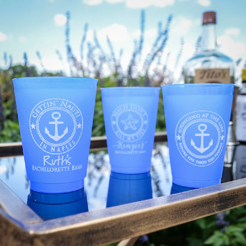 best mugs for home office-Custom Nautical Color Shatterproof Cups