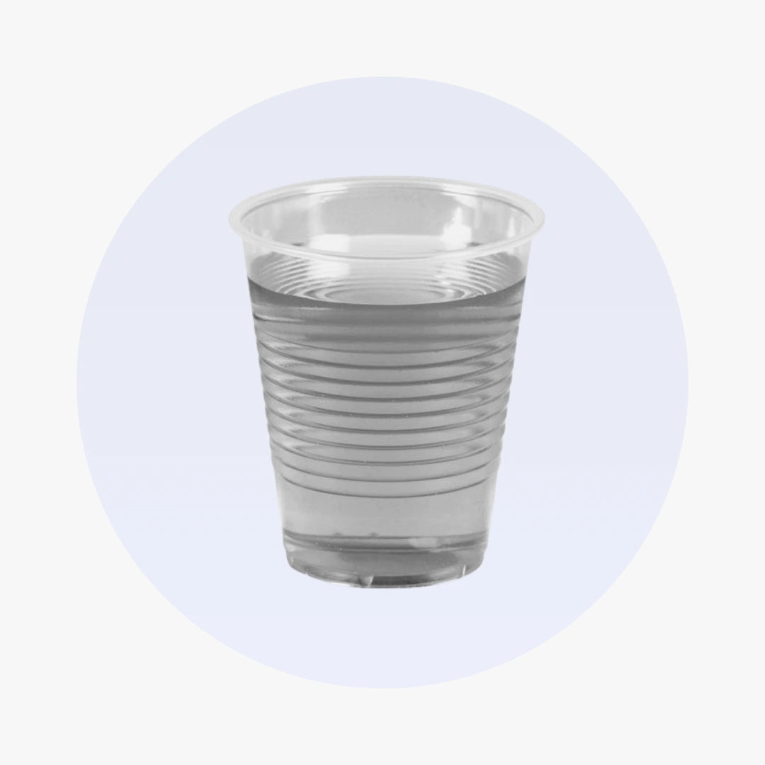 classic white mugs-TRANSLUCENT PLASTIC PP CUPS | 12 oz