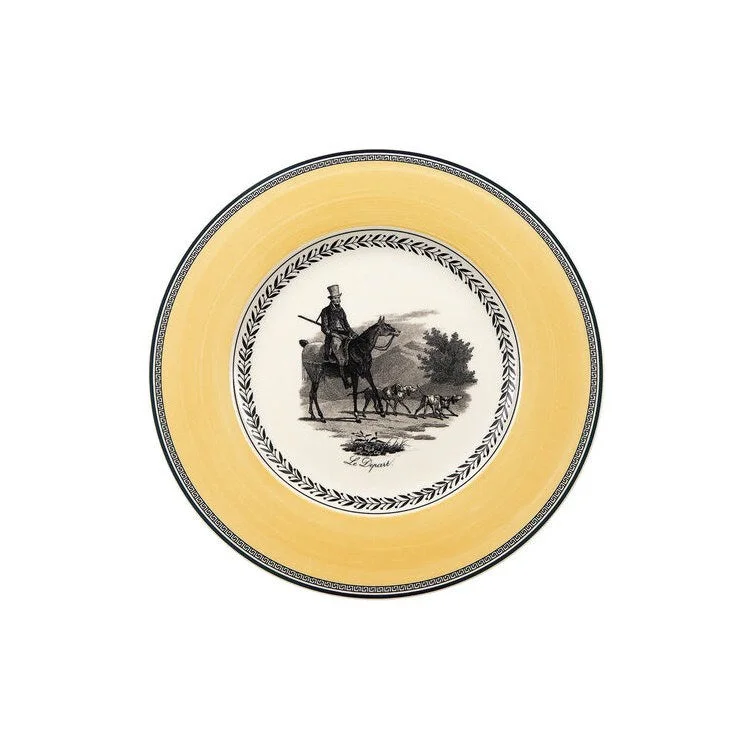 premium quality ceramic dinner plates-Audun Chasse Dinner Plate