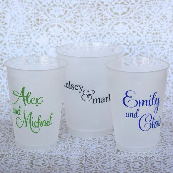 funny coffee cups for students-Custom Script Names Shatterproof Cups