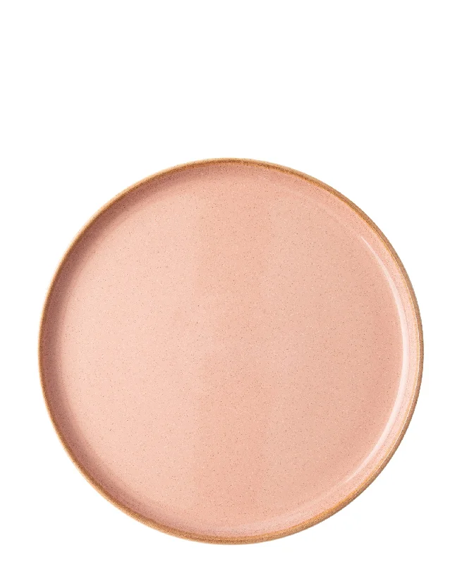 best outdoor dinnerware for camping-Omada Flat Stackable Side Plate - Pink