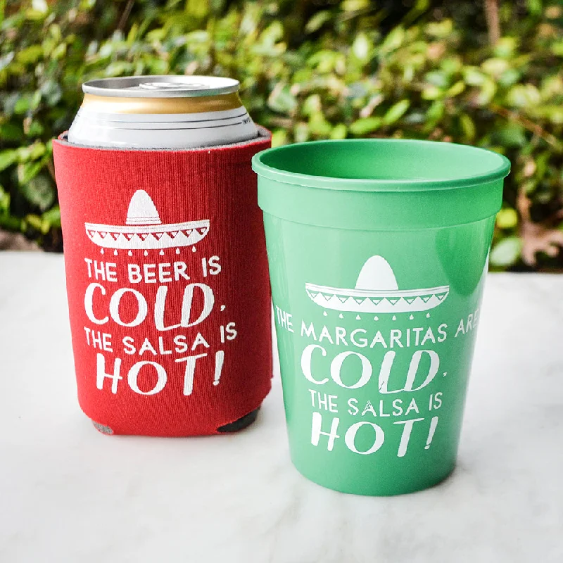 classic tea mugs for home-Personalized Margarita Stadium Cups