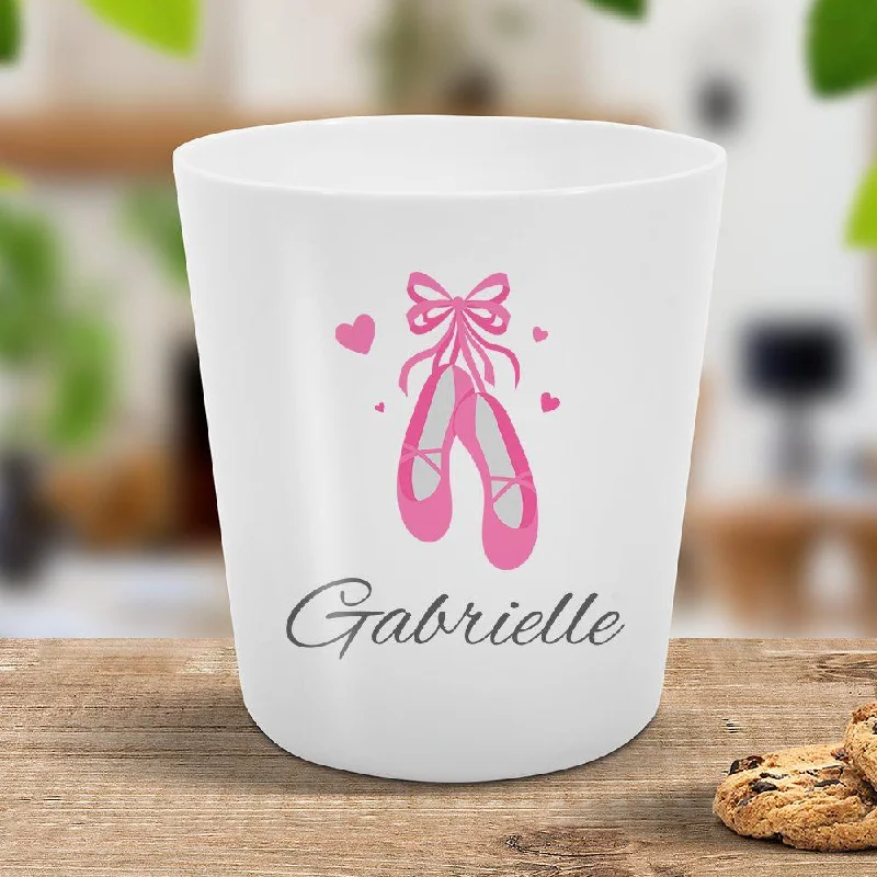 unique mugs for tea lovers-Ballet Shoes Kids Cup