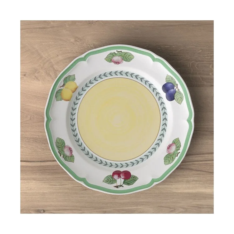 unique dinnerware designs-French Garden Fleurence Dinner Plate