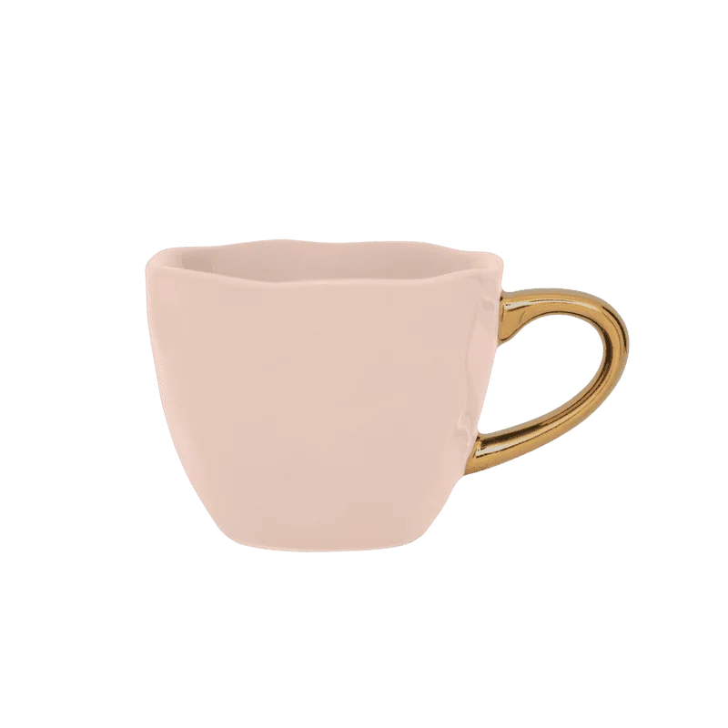 best mugs for gifts-Good Morning cup Espresso Ø6 cm - Old Pink