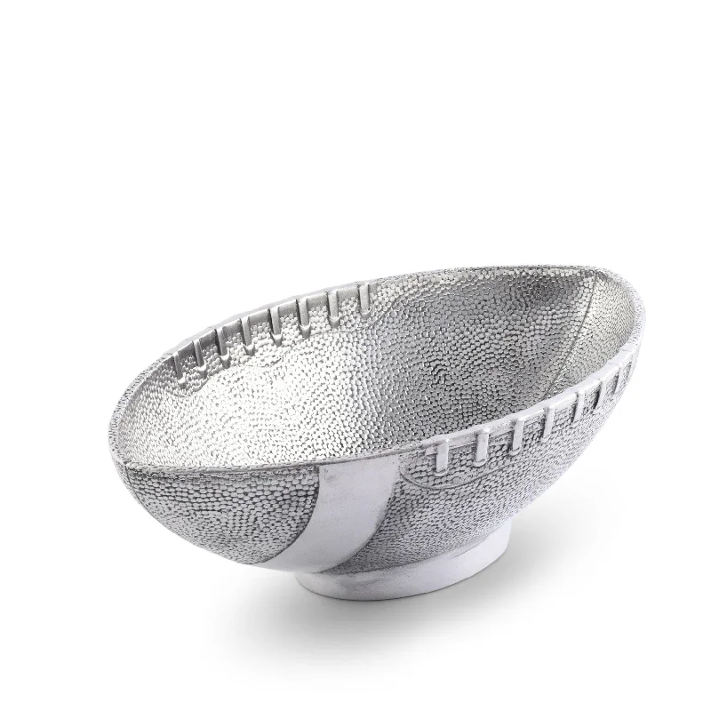 stylish dinnerware for home celebrations-Football Ice Tub / Party Bowl