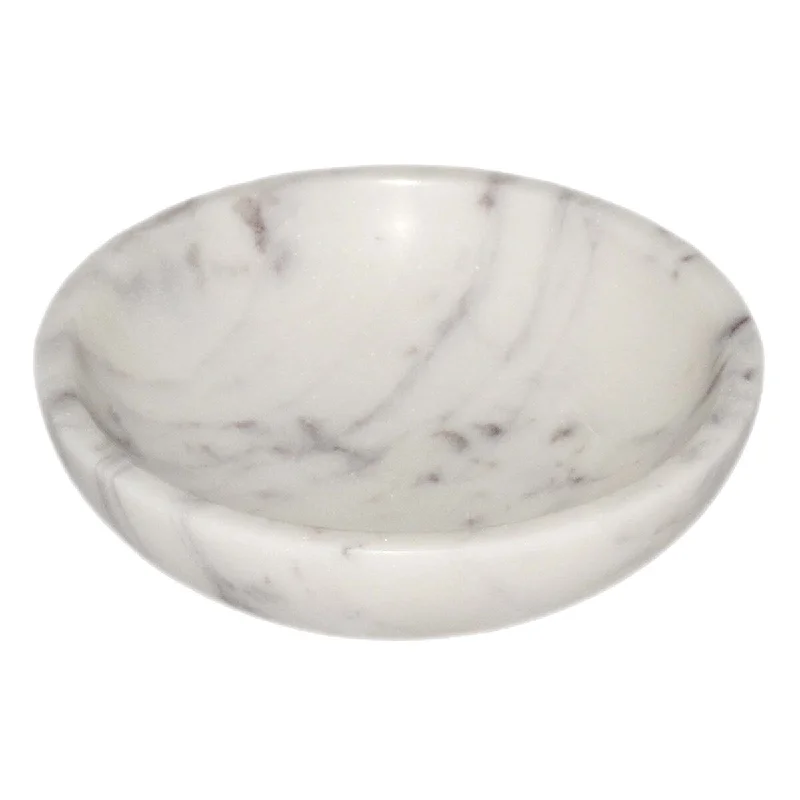 casual dinnerware for everyday use-Marble Key/Finger Bowl LP