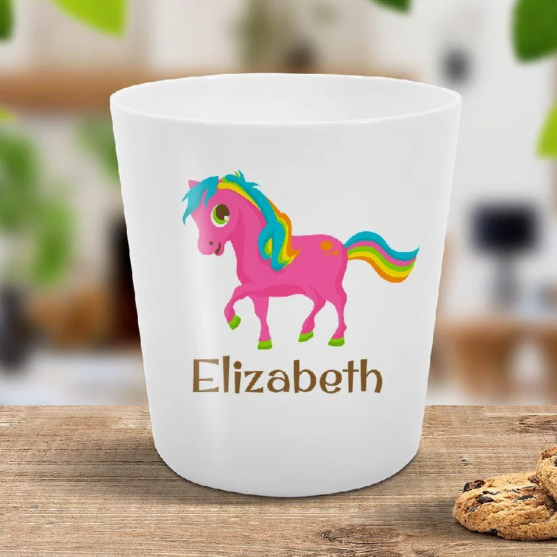 insulated mugs with funny quotes-Pony Kids Cup