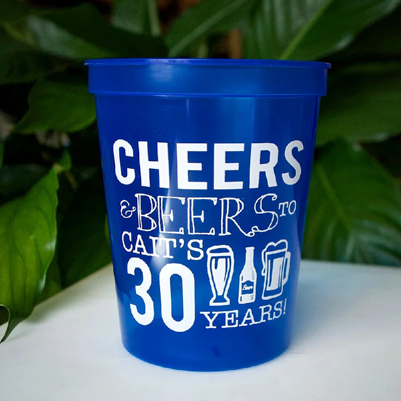 quirky coffee mugs-Cheers & Beers Stadium Cups