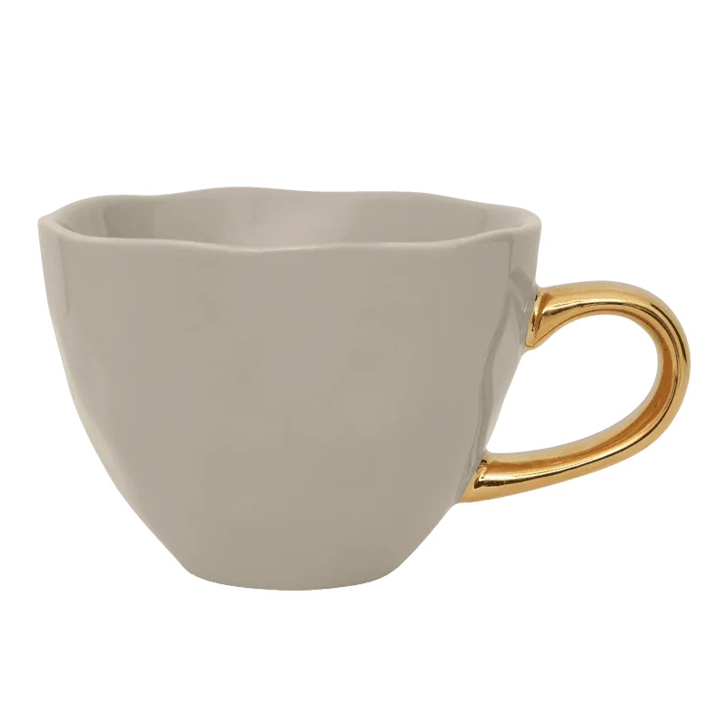 eco-friendly coffee cups-Good Morning cup Cappuccino / Tea Ø11 cm - Gray Morn