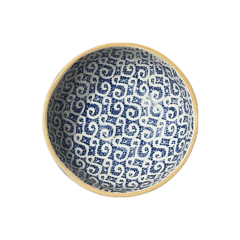 fancy dinnerware for restaurant settings-Soup Bowl/ Marrakesh Cobalt