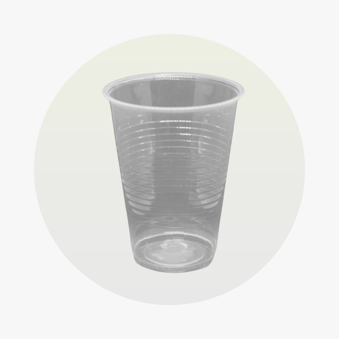 sustainable coffee mugs-TRANSLUCENT PLASTIC PS CUPS | 14 oz