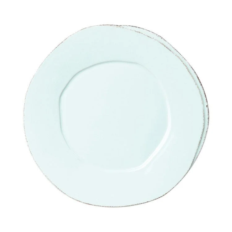 unique wedding dinnerware sets-Lastra European Dinner Plate - Aqua