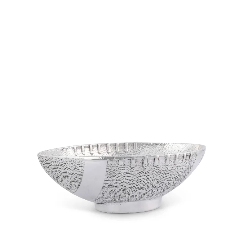 durable serving dishes for meals-Football Salad / Server Bowl