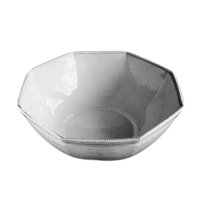 dishwasher safe tableware for large groups-Perles Large Salad Bowl