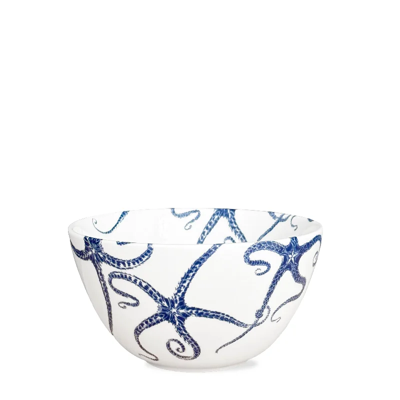 outdoor meal sets for picnics-Starfish Cereal Bowl