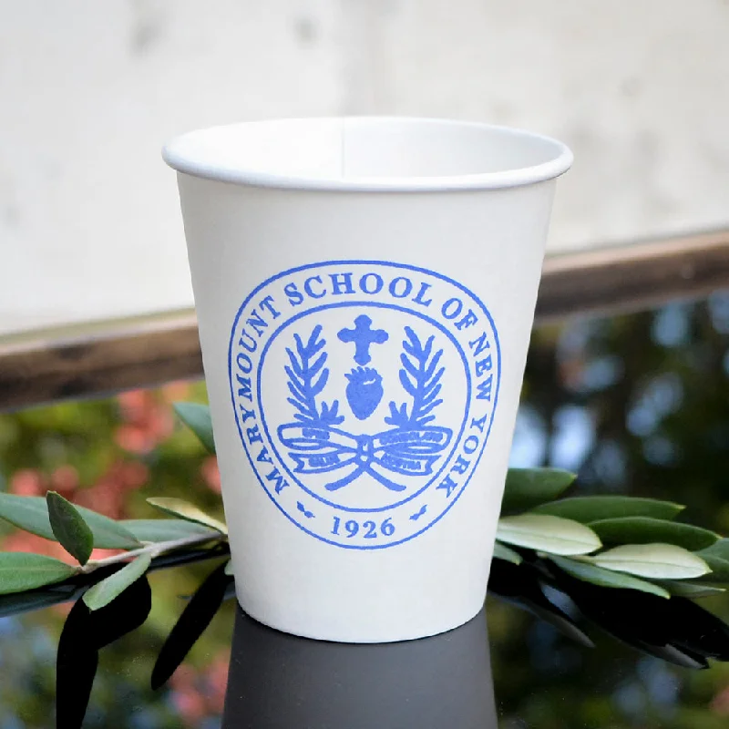 eco-friendly mugs for gifts-Custom Logo Printed Paper Cups