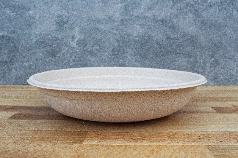 classic dinnerware sets-24oz Round Fiber Bowl (300pcs) | PFAS-Free | Compostable