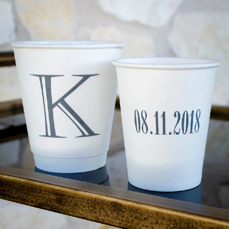 affordable travel mugs for coffee-Personalized Coffee Paper Cups