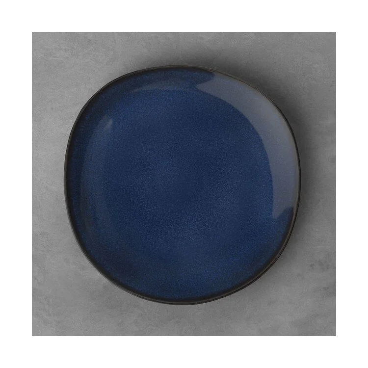 travel-friendly portable dinnerware-Lave Bleu Dinner Plate