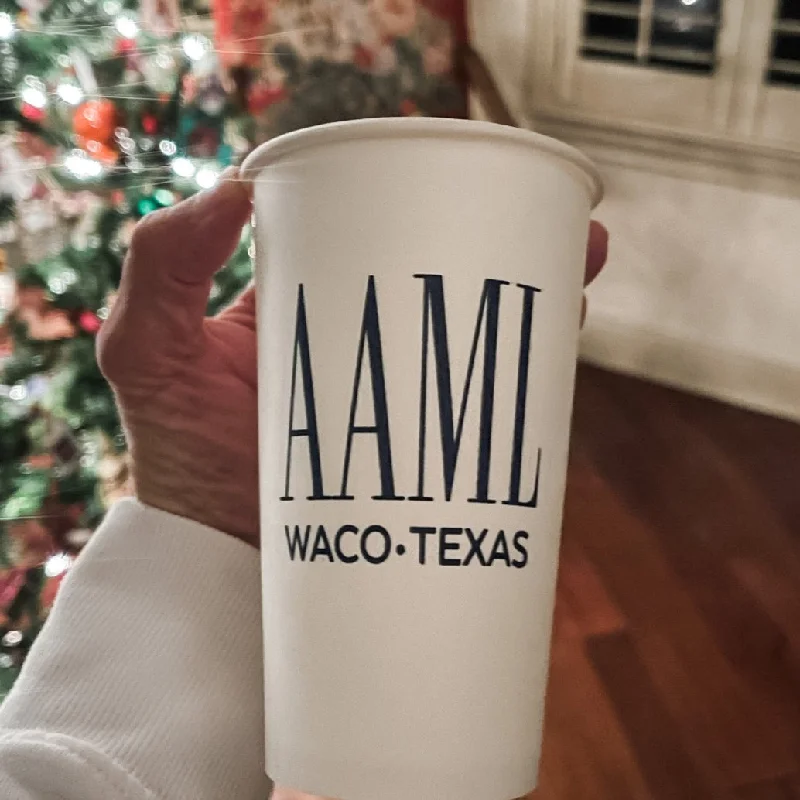 customizable mugs with logos-Custom Coffee Paper Cups