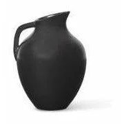 Handcrafted decorative flower vases -Ferm Living Ary Mini Vase Medium, Black