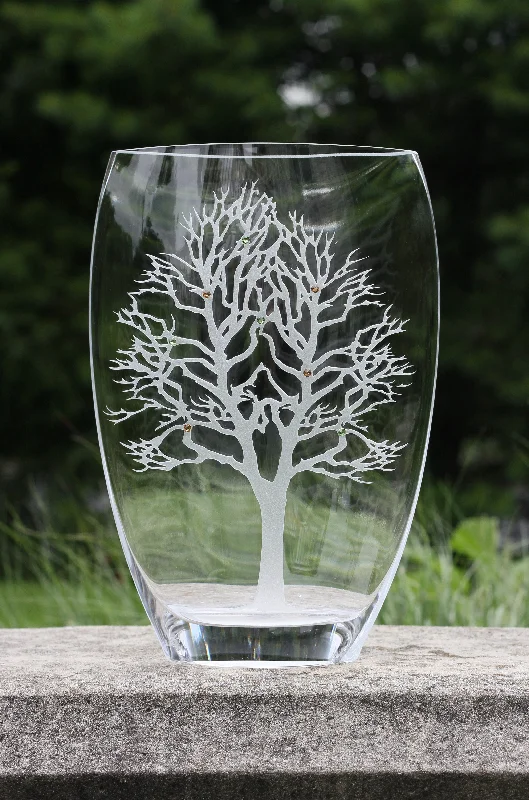 Elegant vases for wedding centerpieces -Healing Tree Vase