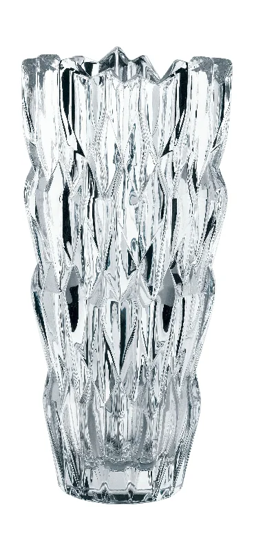 Unique glass vases for home decor -Nachtmann Quartz Vase, 26 Cm