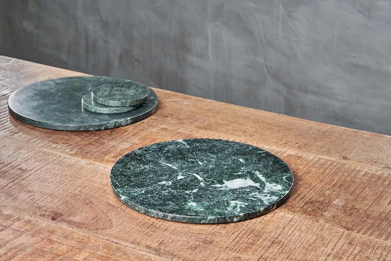 Handcrafted vases for contemporary decor -Ovah Marble Tablemat