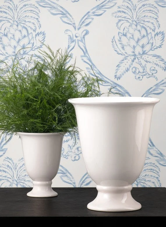 Elegant flower vases for modern homes -White Porcelain Vases