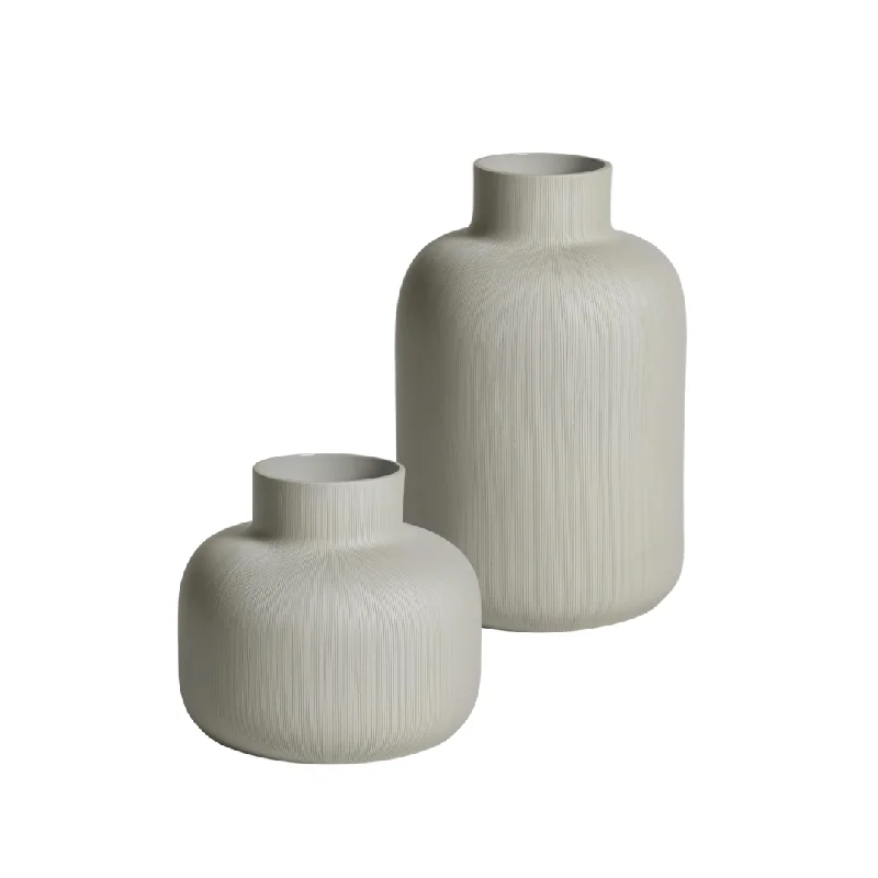 Beautiful flower vases for dining table -Sugi Porcelain Vase