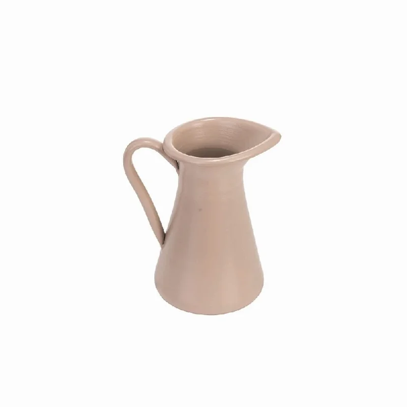 Large handmade vases for modern homes -Taupe Pitcher